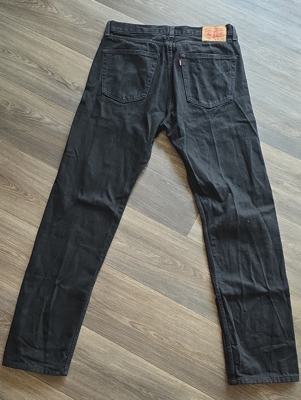 Levi's Black Slim Straight Men's Jeans